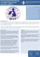 BFFF Primary Authority Scheme Cover